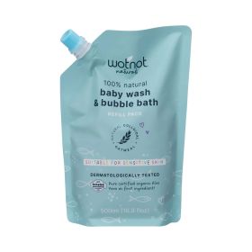 Buy Wotnot Baby Wash and Bubble Bath 500ml Refill Online