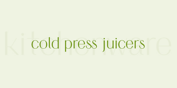 The best cold press juicers in Australia