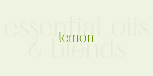 Shop online for the best lemon essential oil and blends