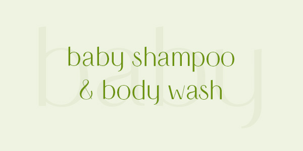 Natural baby shampoo and body wash online