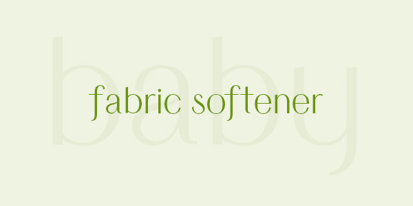 Natural fabric softener online for babie