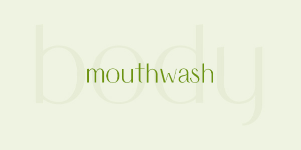 Shop our alcohol free natural mouthwash rinse online