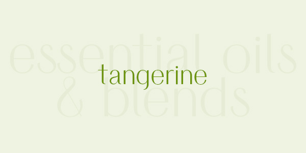 Shop online for the best tangerine essential oil and blends