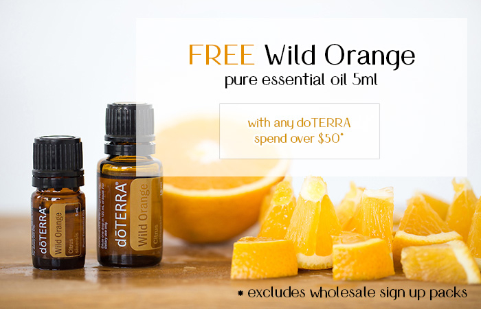 FREE Wild Orange Essential Oil