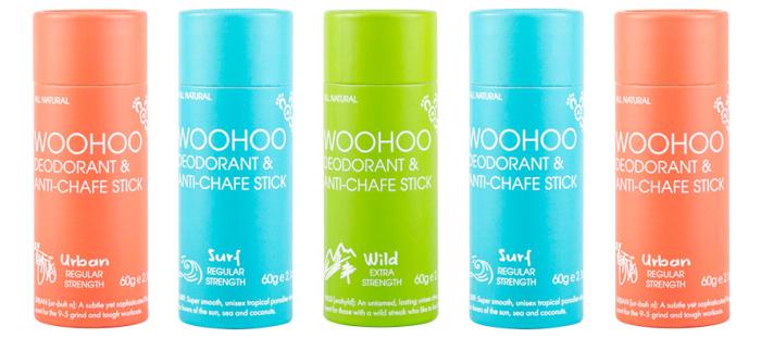 Introducing the new Woohoo Body Deodorant Sticks