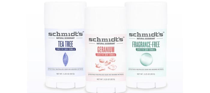 New Sensitive natural deodorant range from Schmidt's