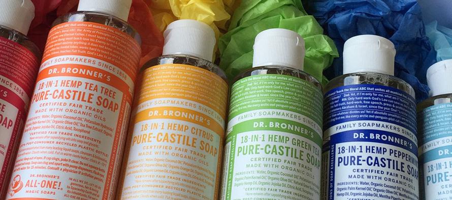 How many scents does Dr Bronner Castile Soap come in?