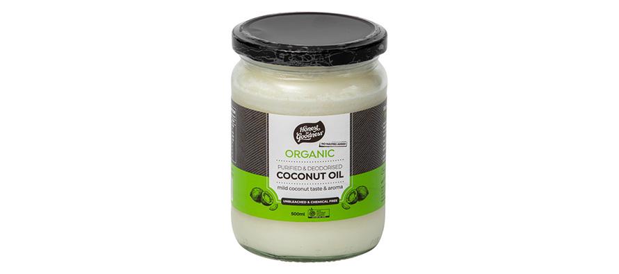 What is deodorised coconut oil?