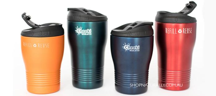 A changing of the guard for the 450ml Cheeki Travel Mugs