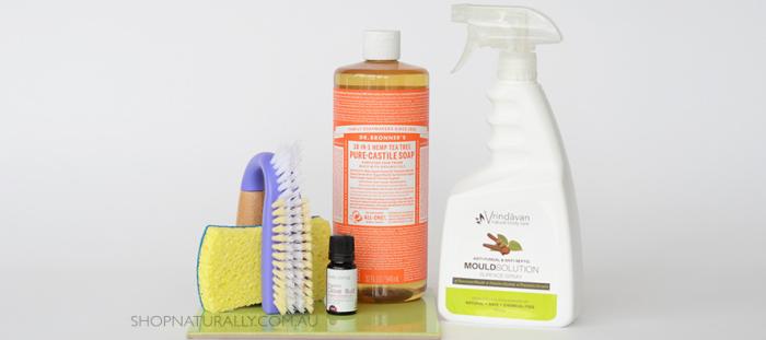 Mould cleaning with natural cleaning products