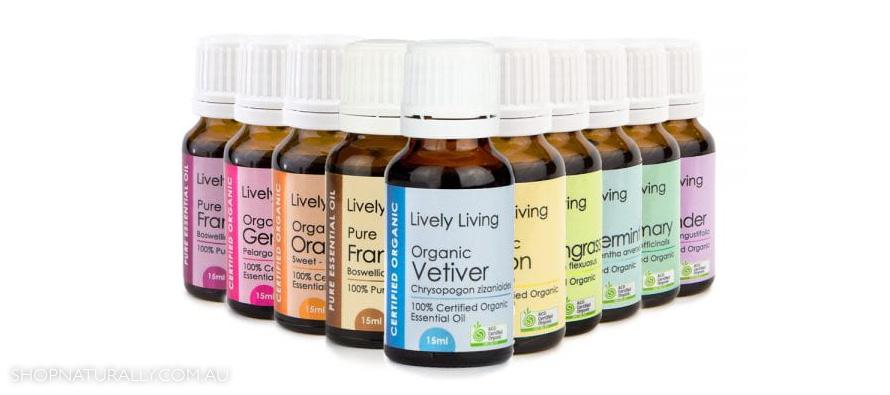 Pure & Organic Single Oils from Lively Living now in store