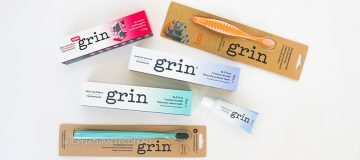 Introducing Grin Natural Toothpaste & Biodegradable Toothbrushes