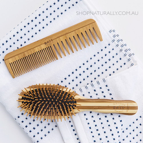 Bass Bamboo Brush & Comb