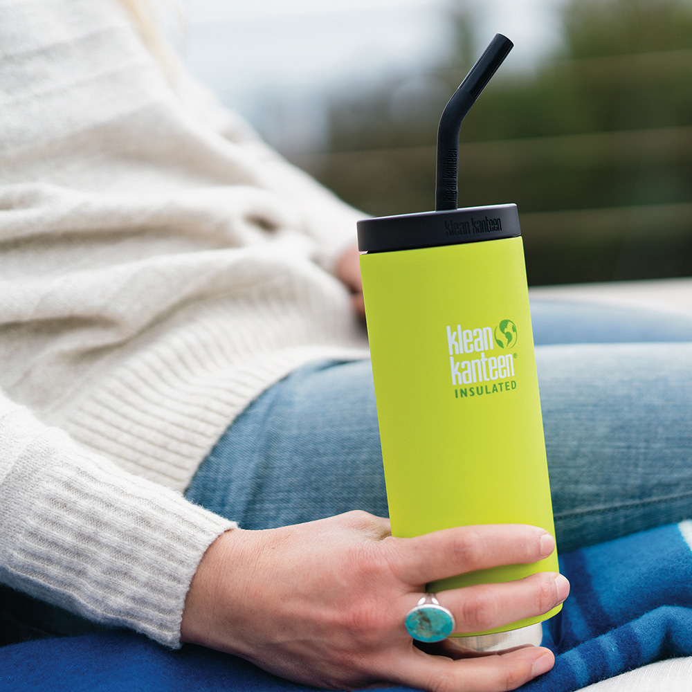 Klean Kanteen TK Wide being held
