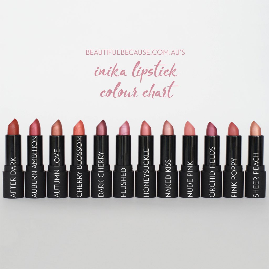 natural lipstick chart