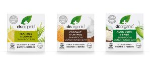 Dr Organic shampoo bars - 3 new plastic free solutions